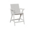 Berlin Gardens Kinsley Counter Arm Chair in White
