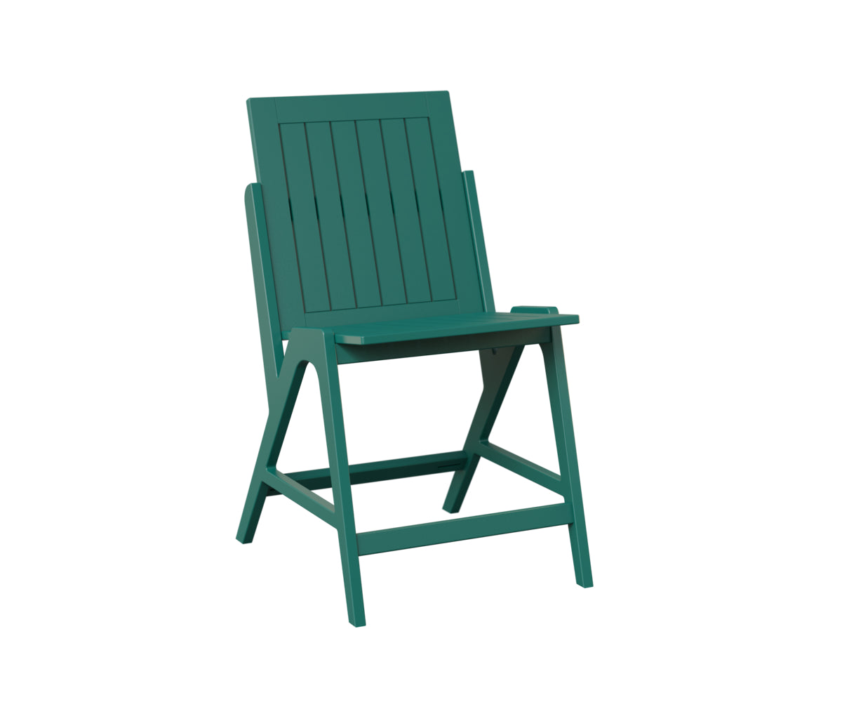 Berlin Gardens Kinsley Counter Side Chair in Teal