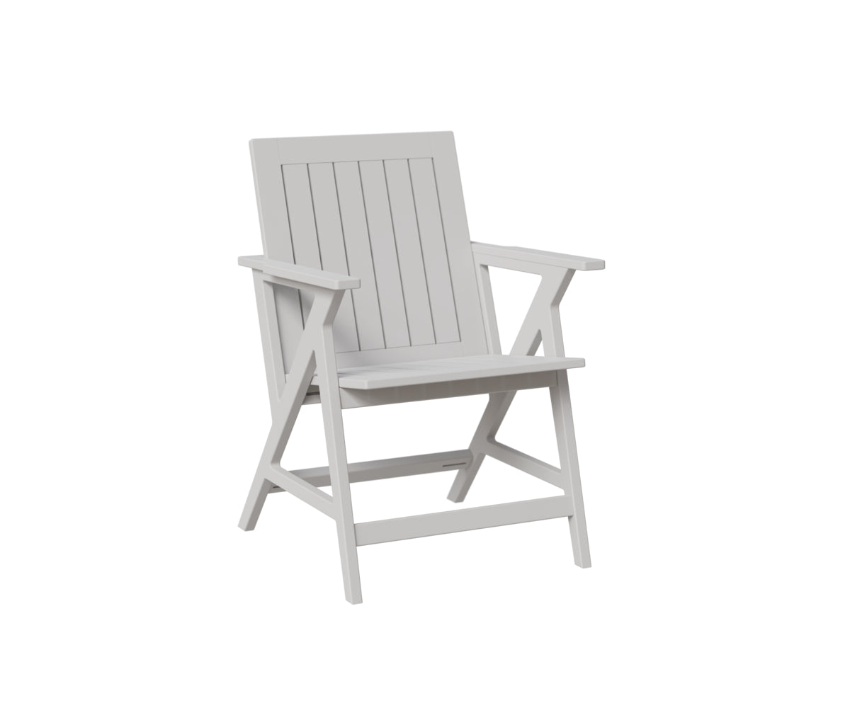 Berlin Gardens Kinsley Dining Arm Chair in White