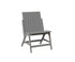 Berlin Gardens Kinsley Dining Side Chair in Fog