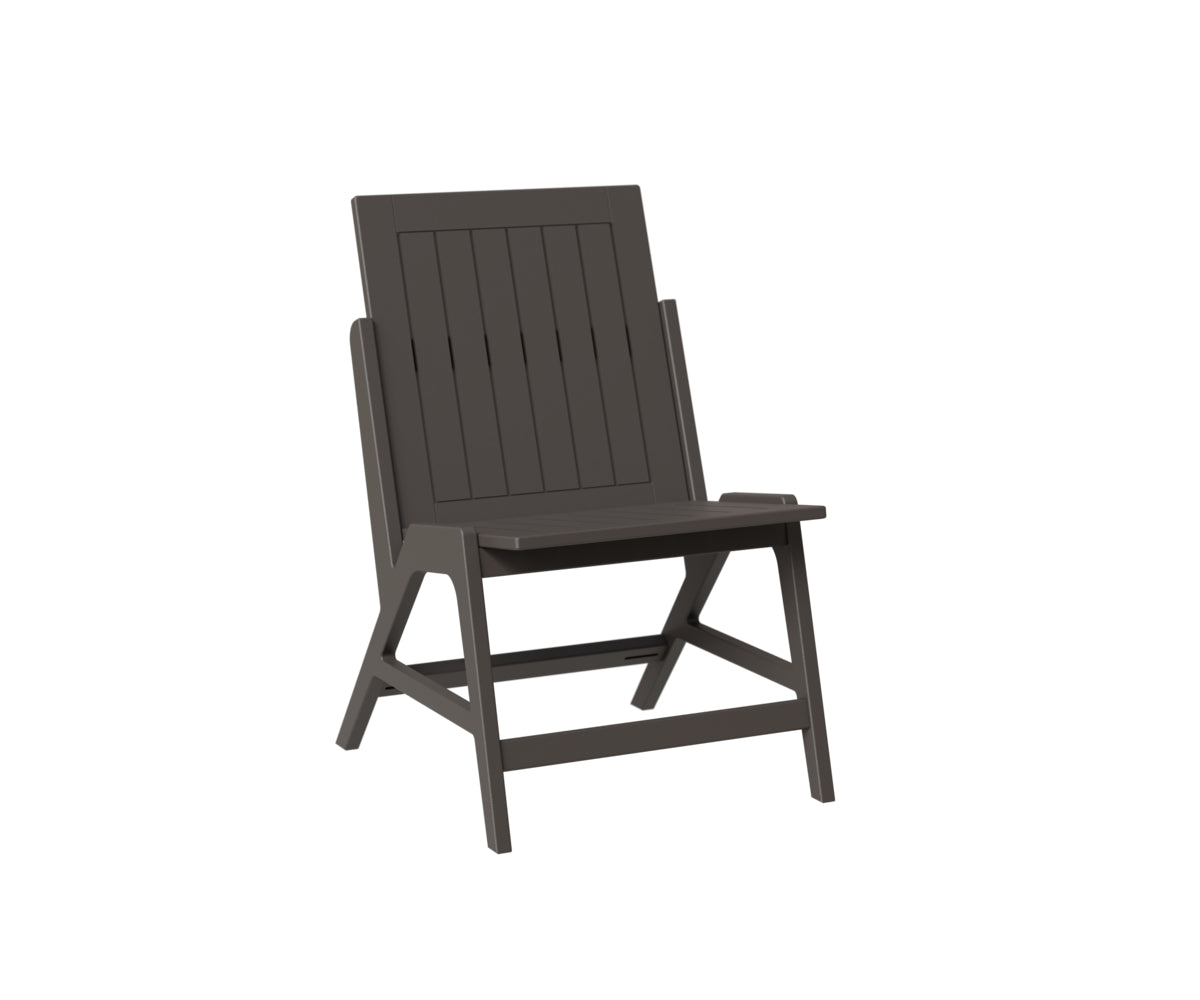 Berlin Gardens Kinsley Dining Side Chair in Graphite