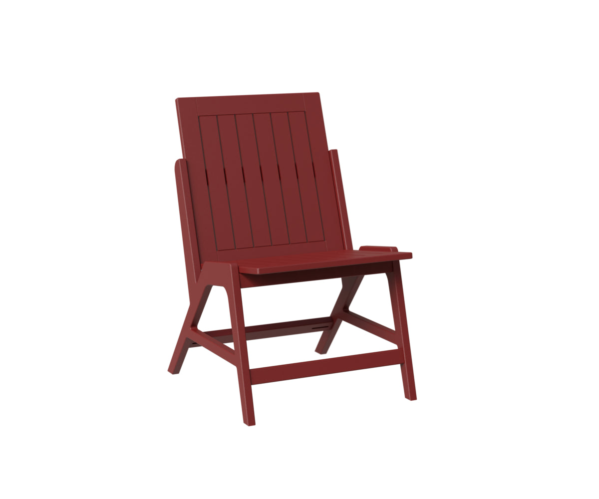 Berlin Gardens Kinsley Dining Side Chair in Red