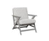 Berlin Gardens Kinsley Lounge Chair in Fog