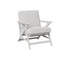 Berlin Gardens Kinsley Lounge Chair in White