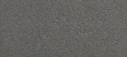 close up of texture and material for round slate gray fire pit