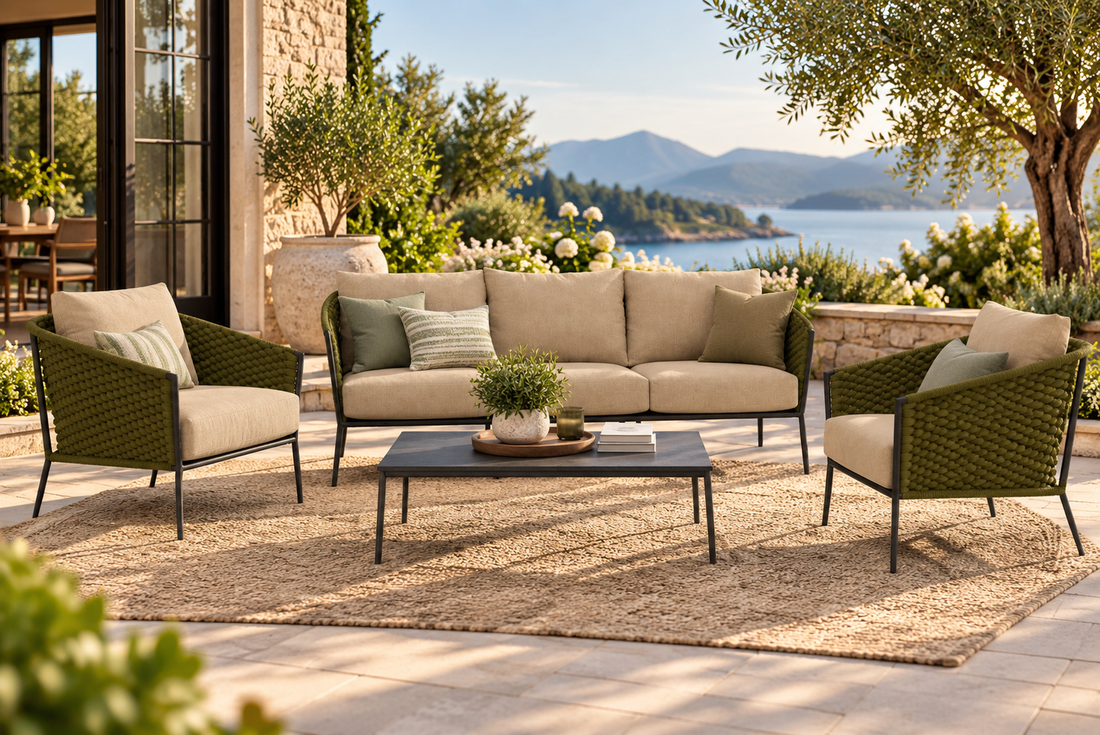 Lloyd Flanders Escape 3-Piece Living Room Set