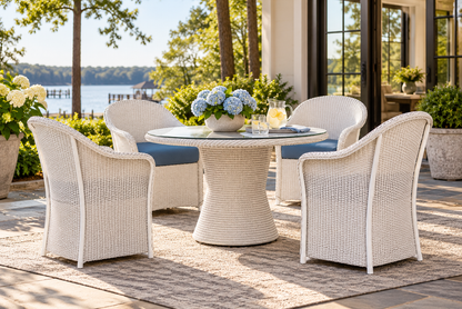 Lloyd Flanders Weekend Retreat 5-Piece Dining Set