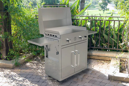 La Griddle - Freestanding Cart for The Ranch Hand Griddles - GFCART75