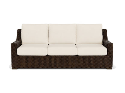 Lloyd Flanders Mesa Sofa Pecan Fortune Champagne