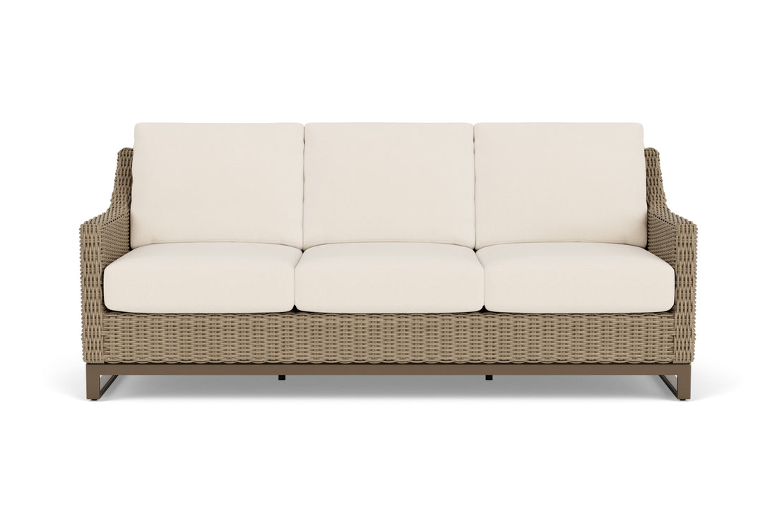 Lloyd Flanders Milan Sofa with Brightside Egret fabric