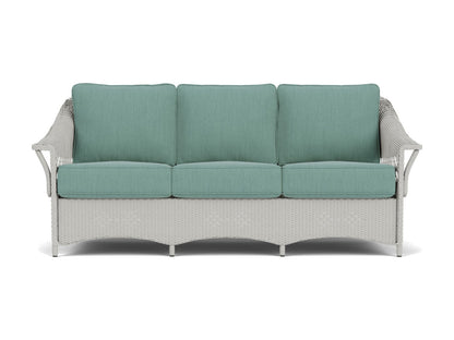 Lloyd Flanders Nantucket Sofa Platinum Frame Loveboat Mint