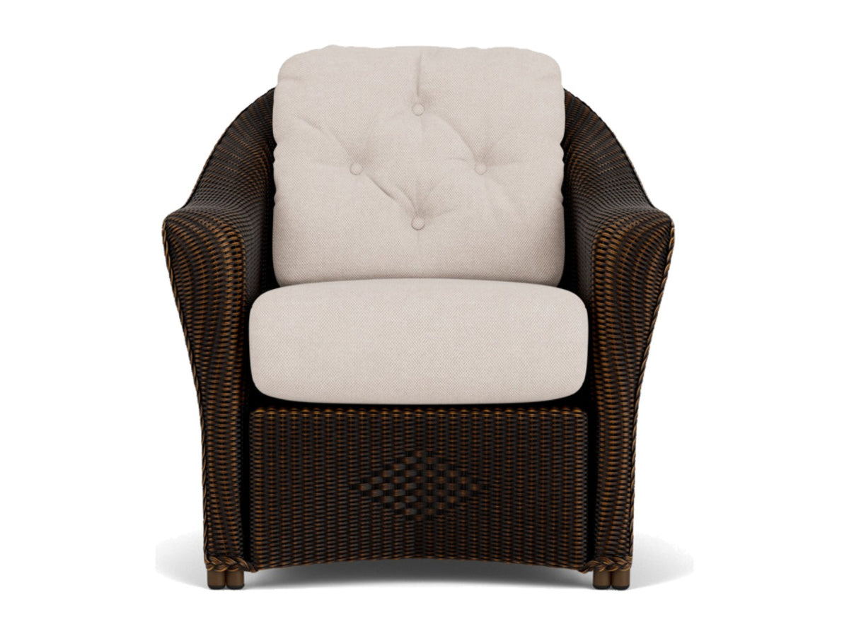 Lloyd Flanders Reflections Lounge Chair Mink Frame Zenith Oatmeal
