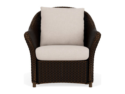 Lloyd Flanders Weekend Retreat Lounge Chair Mink Frame Zenith Oatmeal