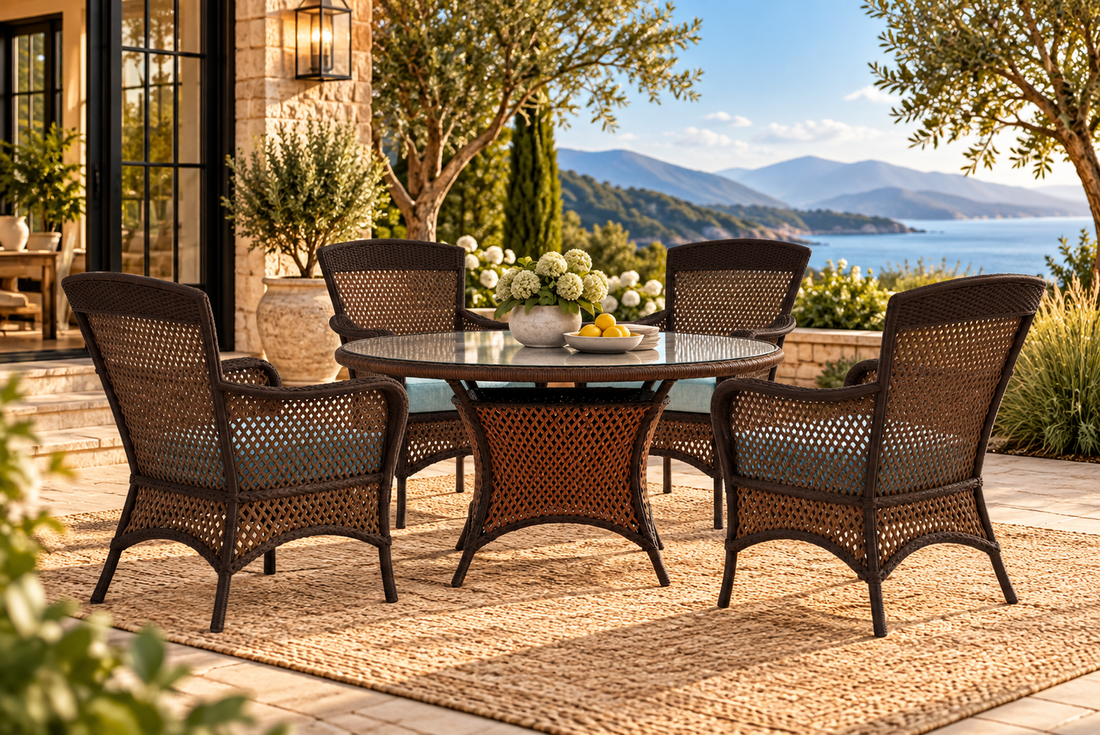Lloyd Flanders Grand Traverse 5-Piece Dining Set