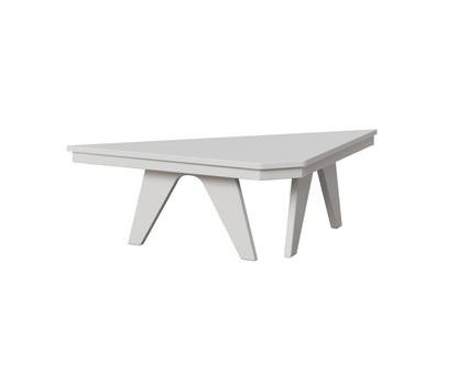 Berlin Gardens MGP Angled Accessory Table in White