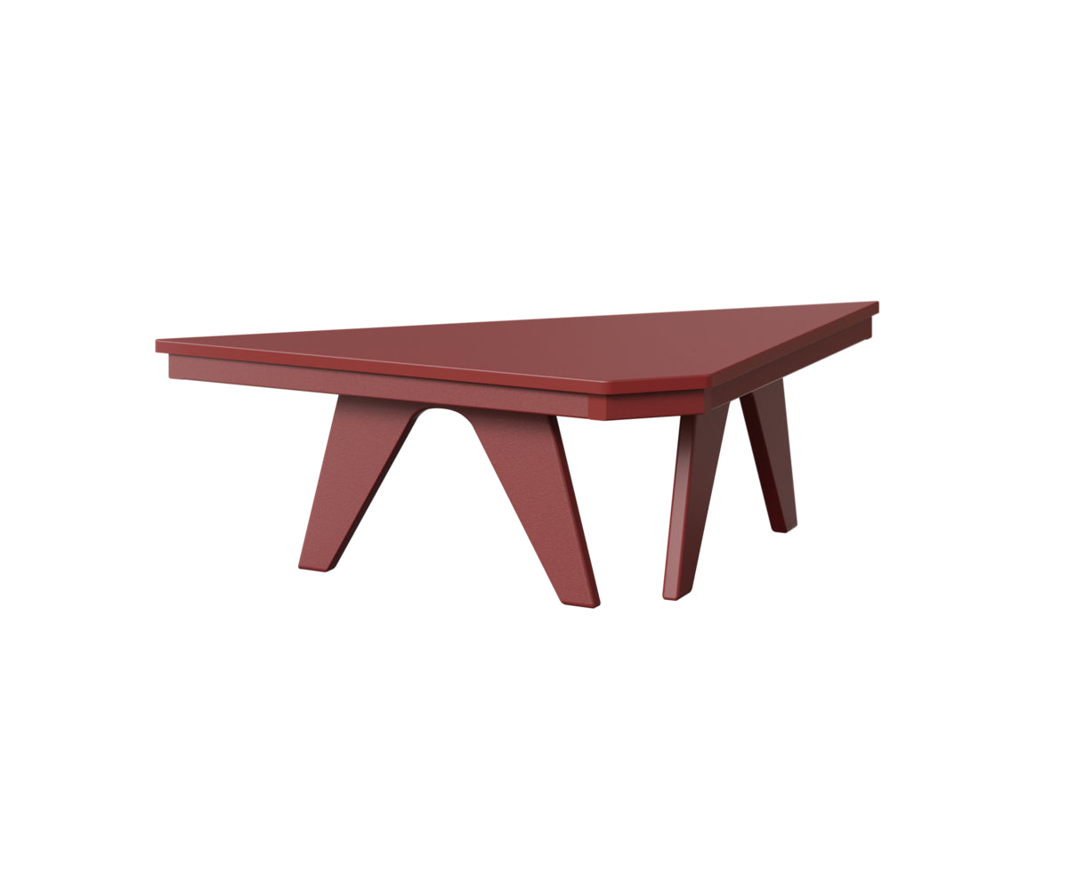 Berlin Gardens MGP Angled Accessory Table in Red