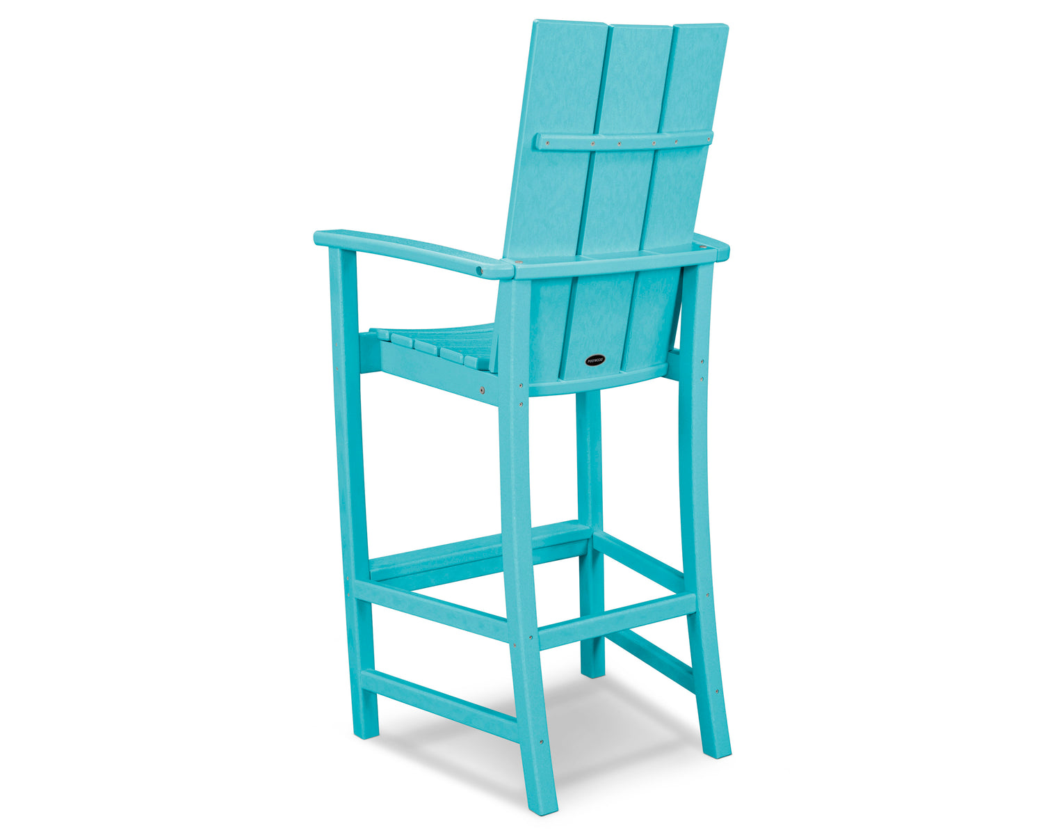 POLYWOOD Modern Adirondack Bar Chair