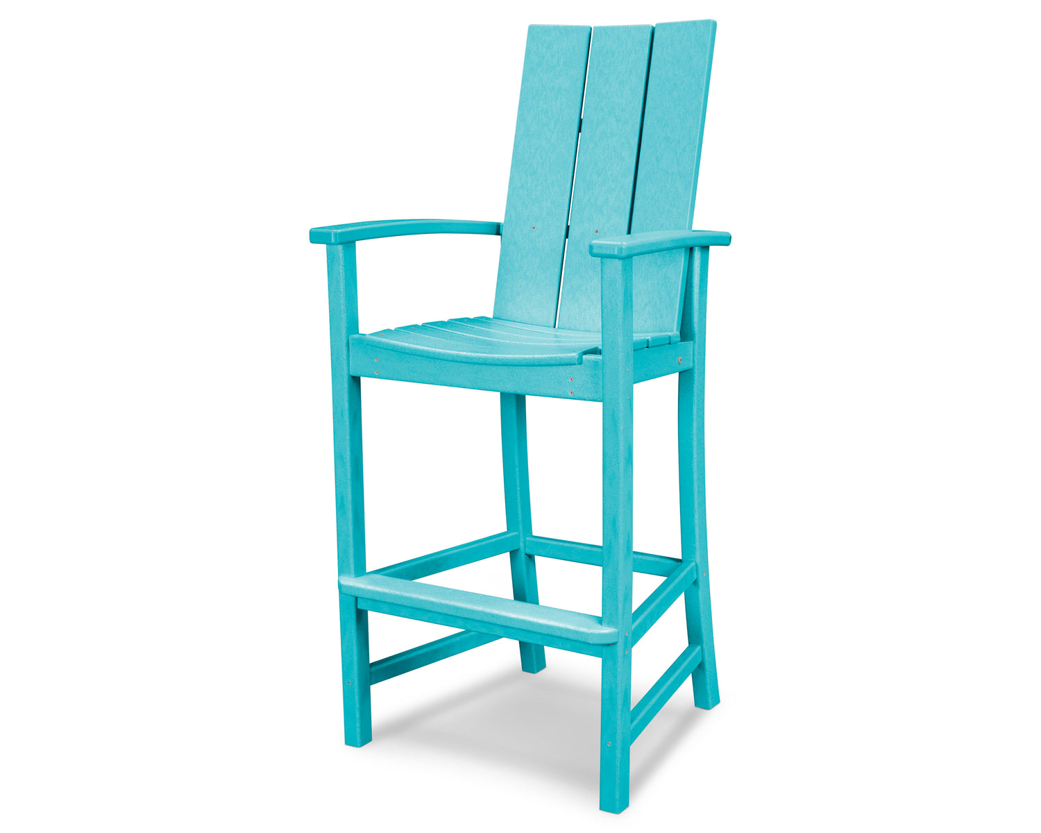 POLYWOOD Modern Adirondack Bar Chair