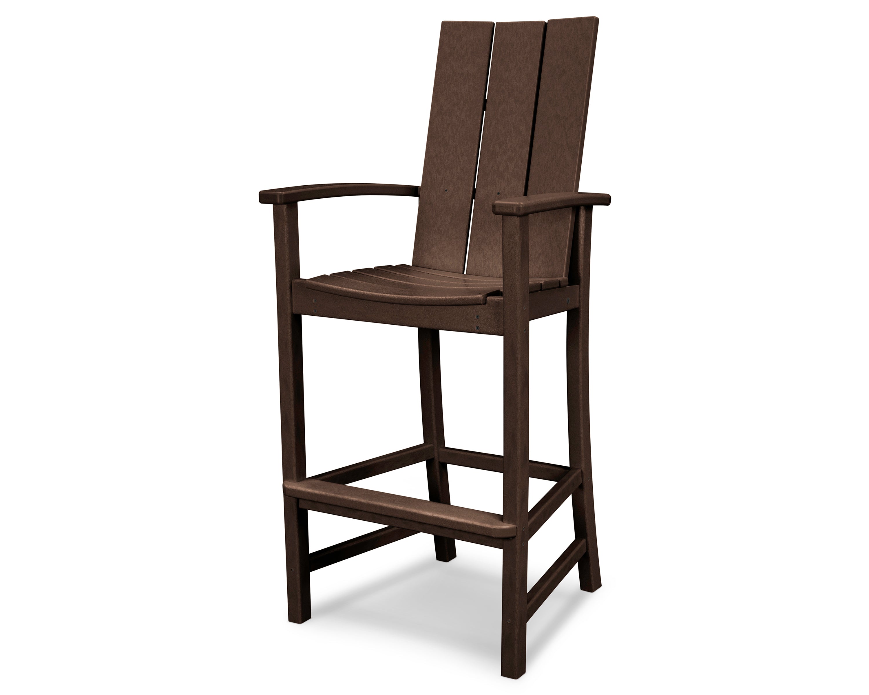 POLYWOOD Modern Adirondack Bar Chair