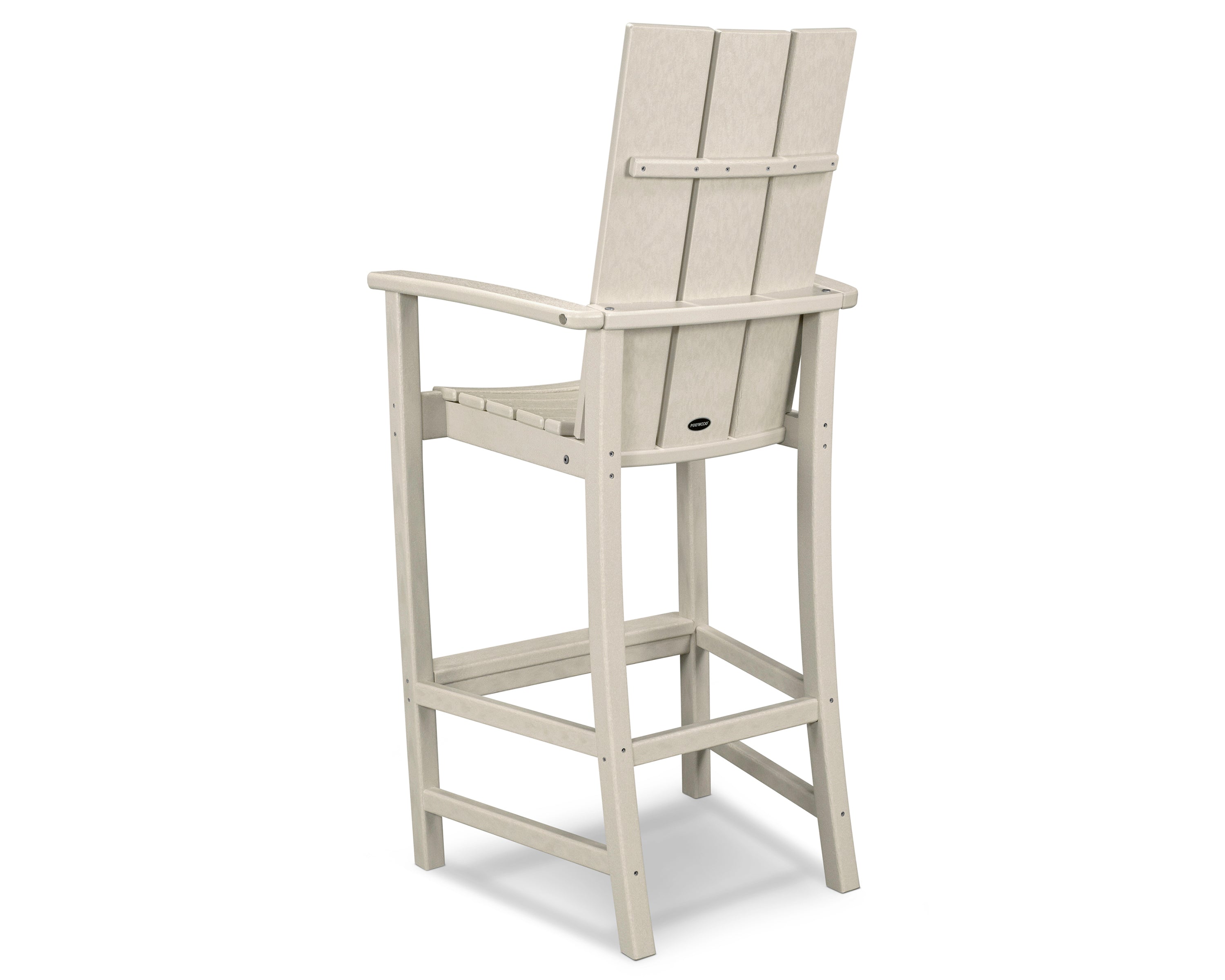 POLYWOOD Modern Adirondack Bar Chair