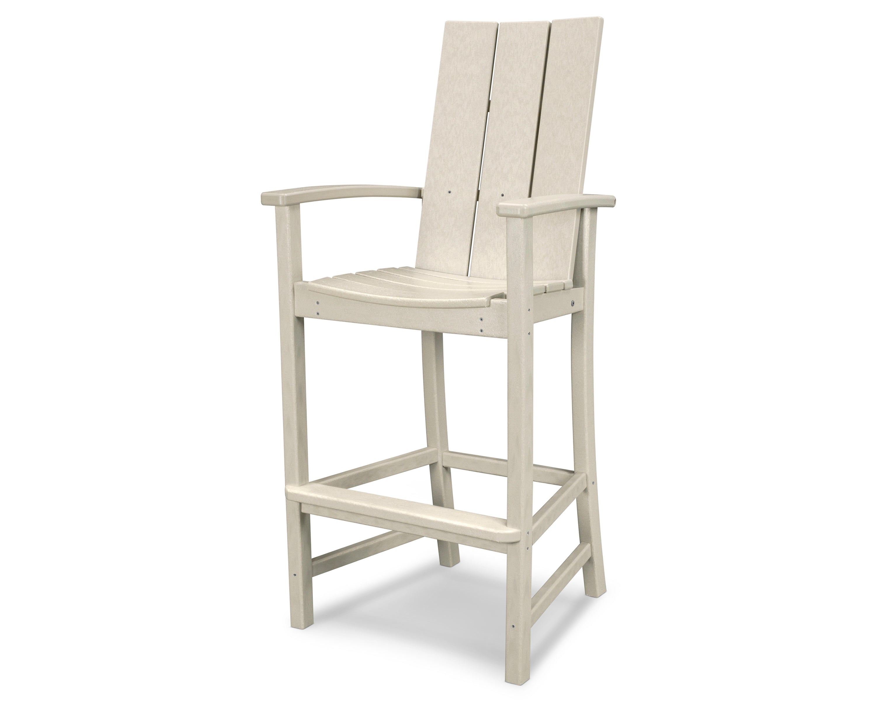 POLYWOOD Modern Adirondack Bar Chair