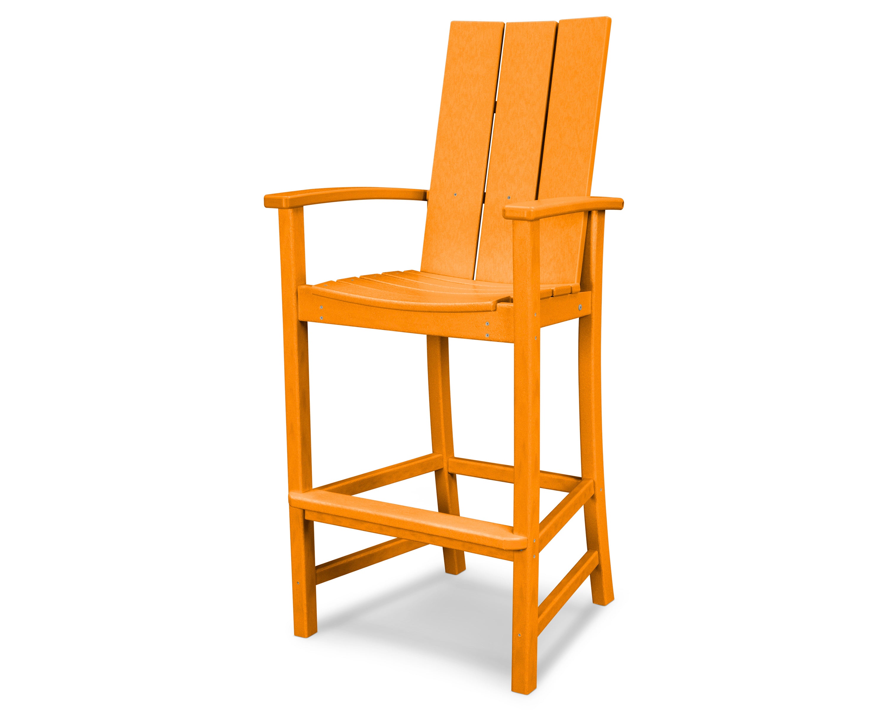 POLYWOOD Modern Adirondack Bar Chair
