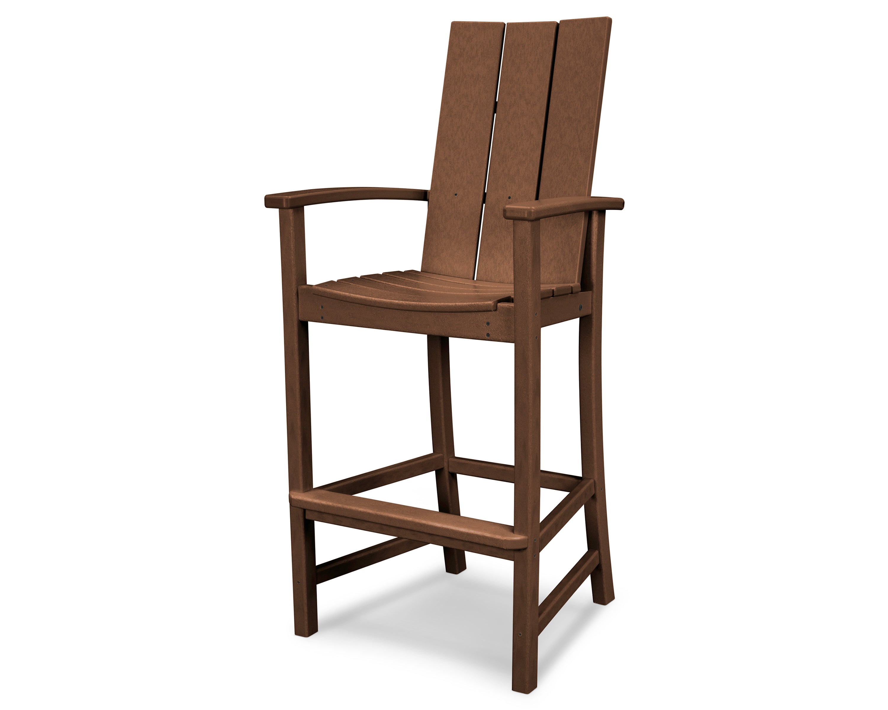 POLYWOOD Modern Adirondack Bar Chair