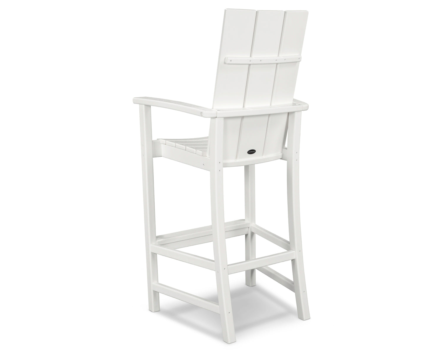 POLYWOOD Modern Adirondack Bar Chair