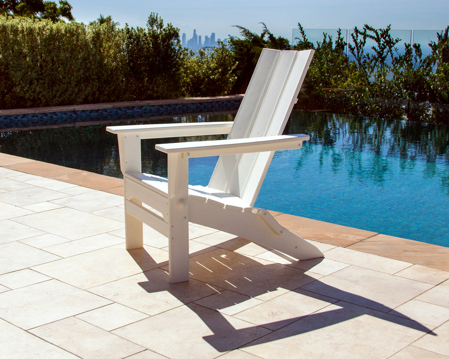 POLYWOOD Modern Folding Adirondack