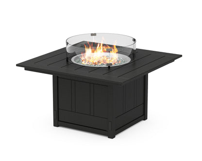 POLYWOOD Acadia Square 42" Fire Pit Table