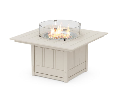 POLYWOOD Acadia Square 42" Fire Pit Table