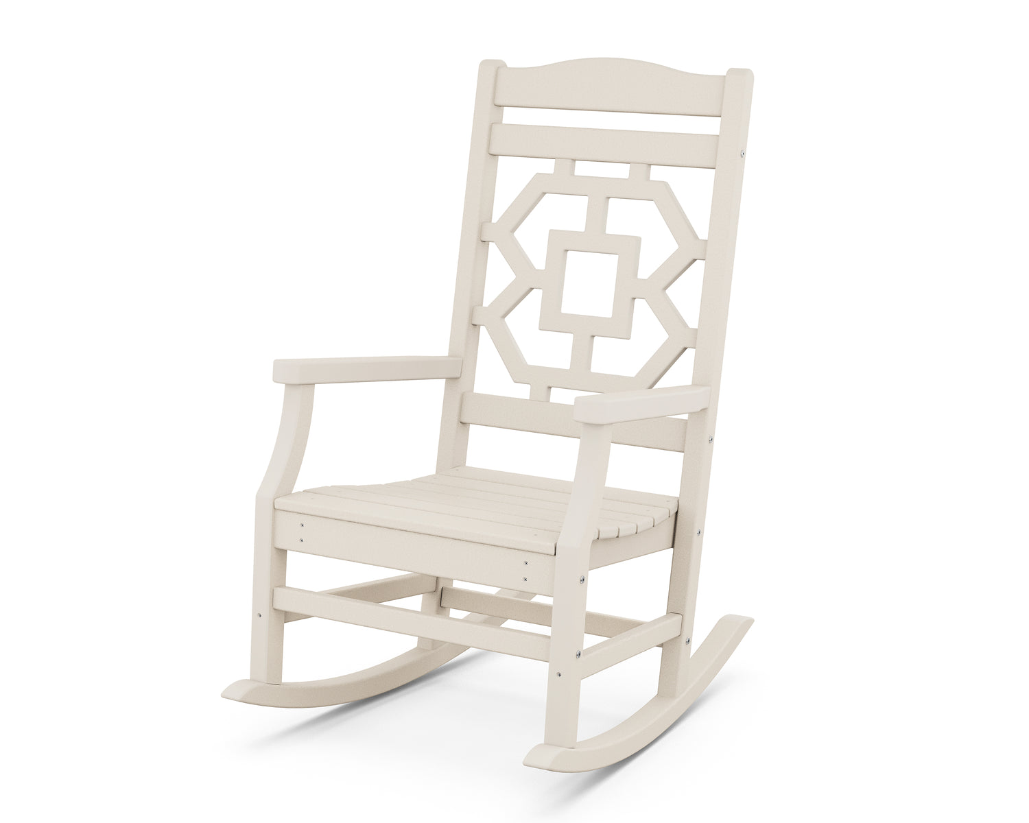POLYWOOD Chinoiserie Rocking Chair - Casual Furniture World