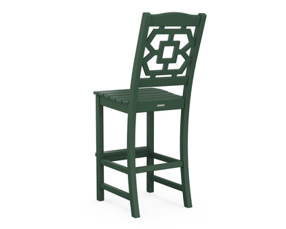 POLYWOOD Chinoiserie Bar Side Chair