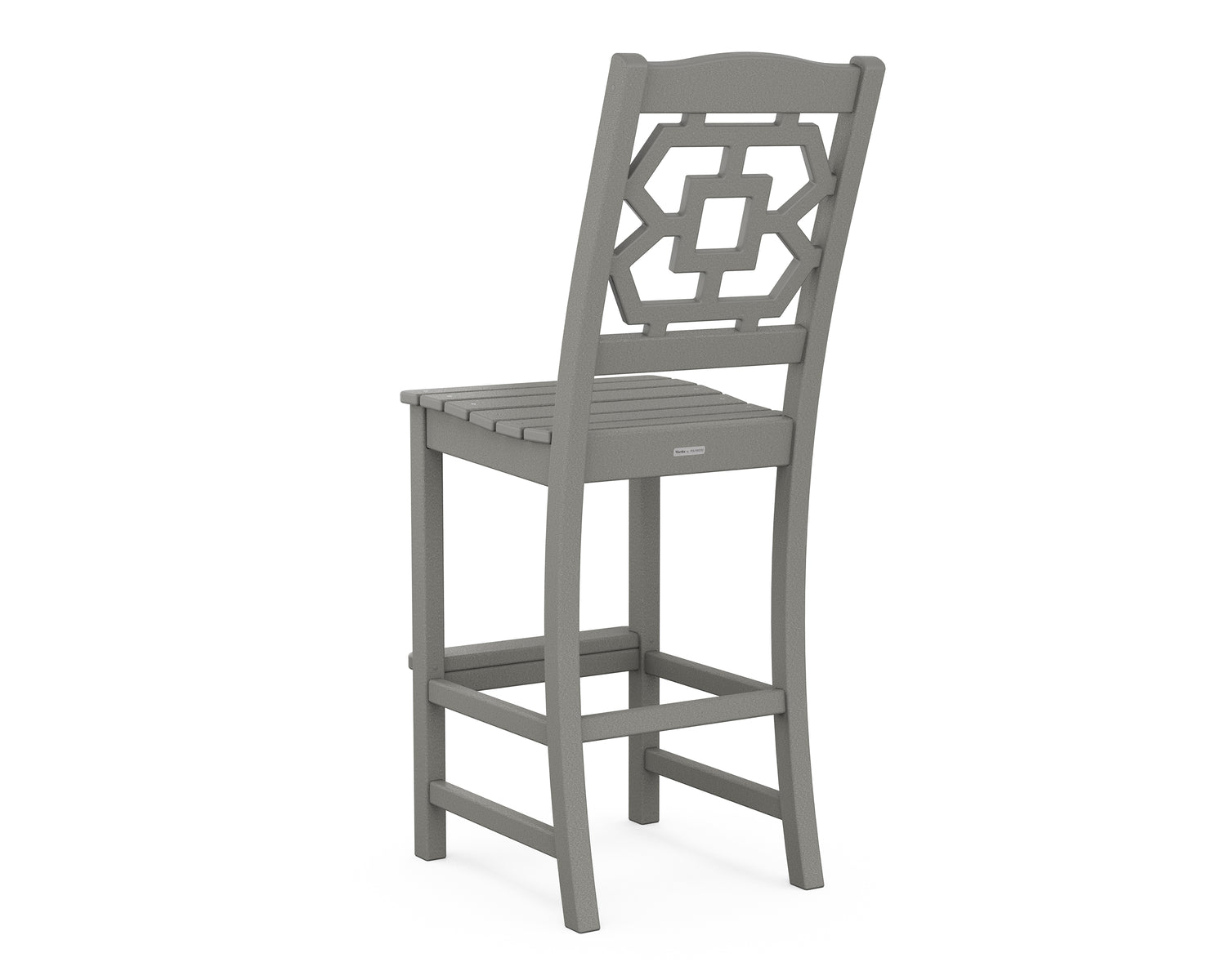 POLYWOOD Chinoiserie Bar Side Chair