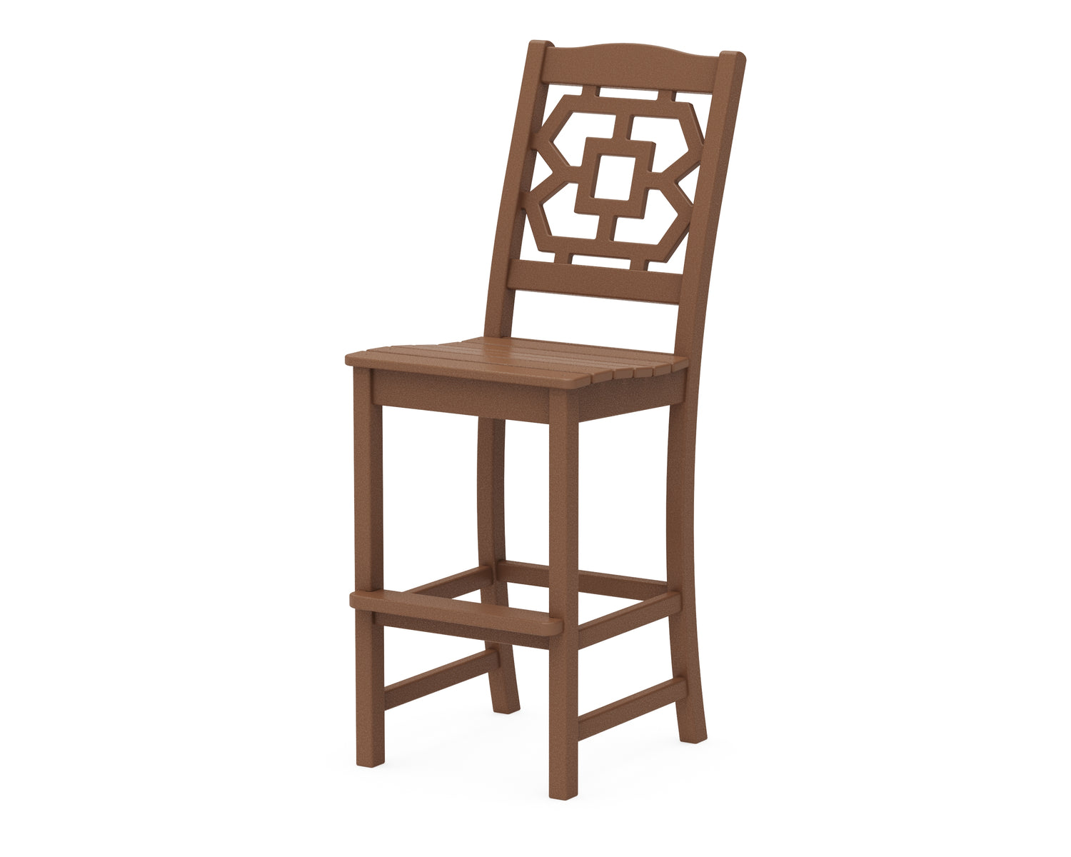 POLYWOOD Chinoiserie Bar Side Chair