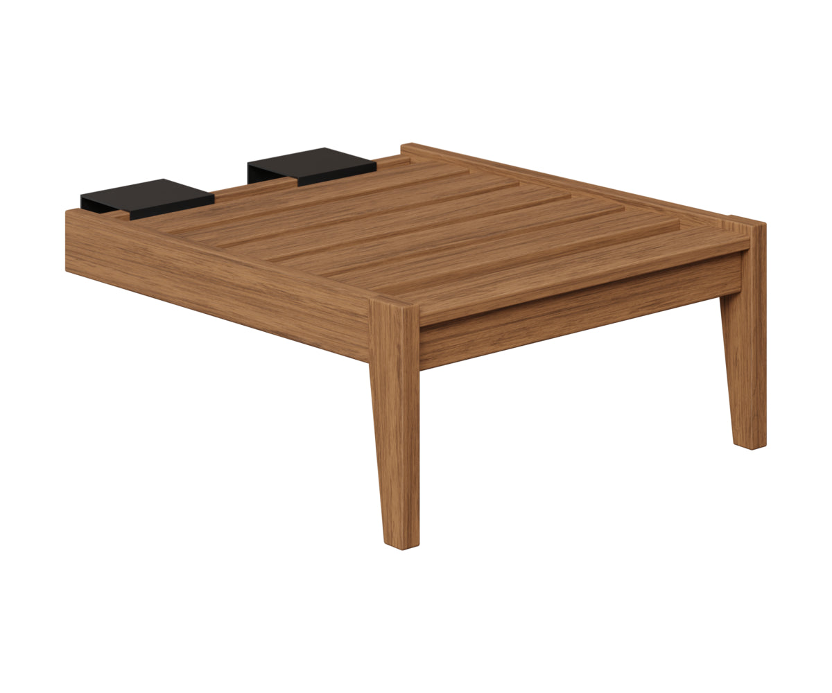 Berlin Gardens Mayhew Add on Chaise Lounge in Antique Mahogany