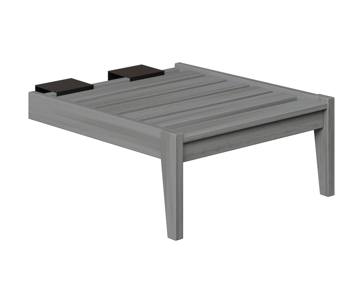 Berlin Gardens Mayhew Add on Chaise Lounge in Driftwood Gray