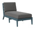 Berlin Gardens Mayhew Armless Chaise Lounge in Slate