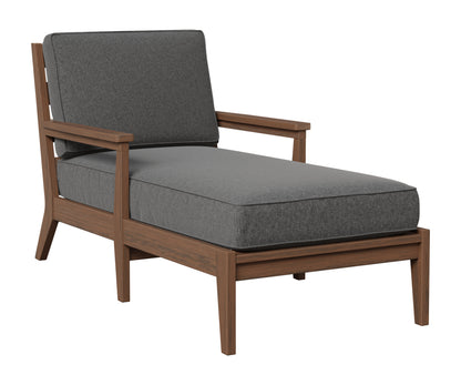 Berlin Gardens Mayhew Chaise Lounge in Brazilian Walnut