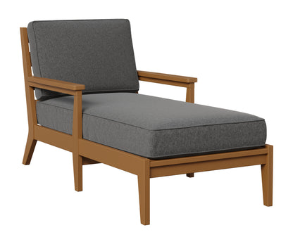 Berlin Gardens Mayhew Chaise Lounge in Cedar