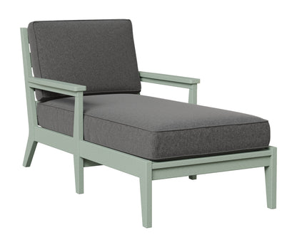 Berlin Gardens Mayhew Chaise Lounge in Sea Foam