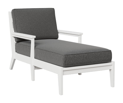 Berlin Gardens Mayhew Chaise Lounge in White