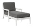 Berlin Gardens Mayhew Chaise Lounge in White
