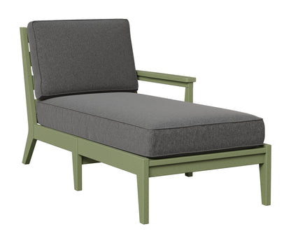 Berlin Gardens Mayhew Left Arm Chaise Lounge in Sage