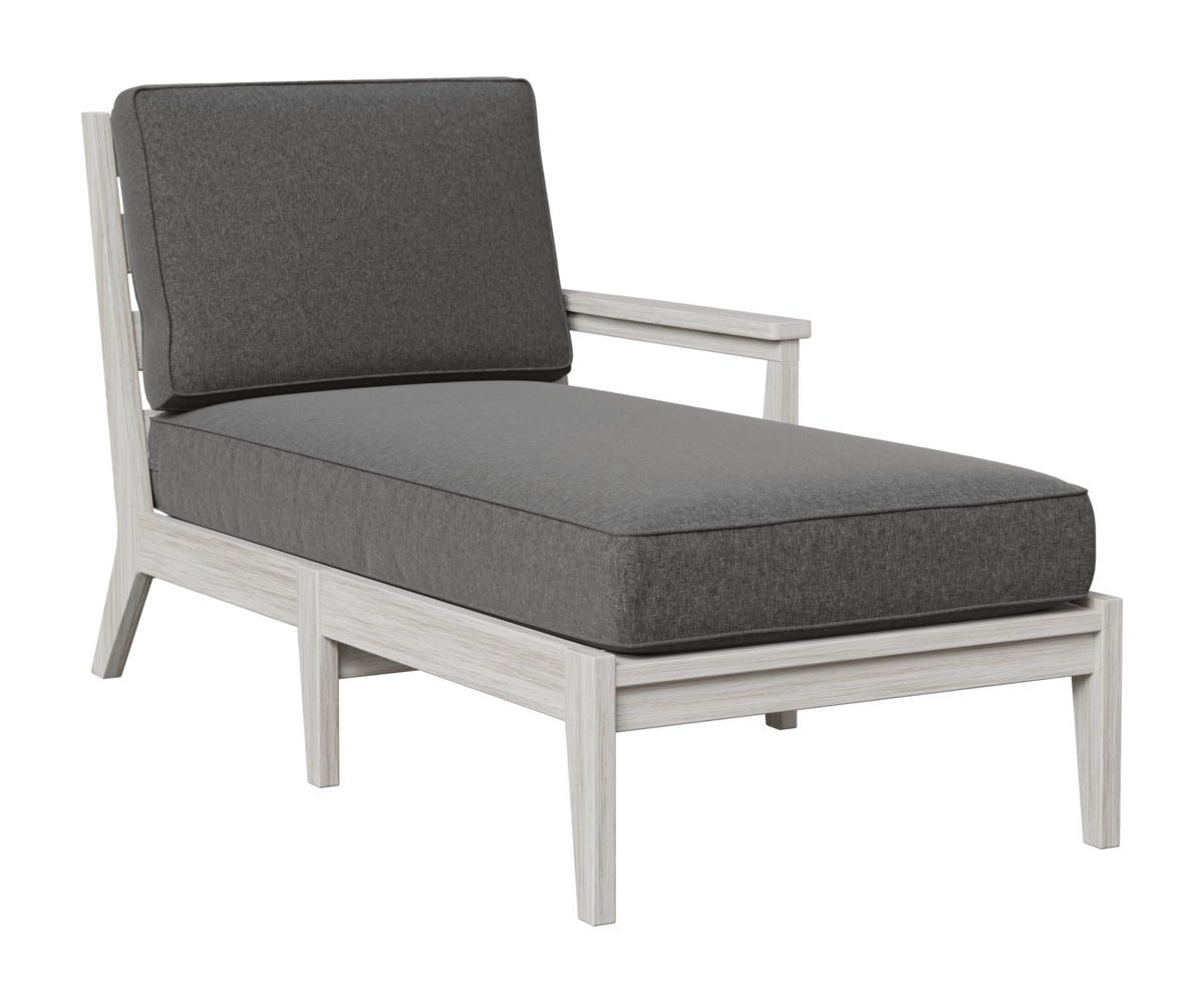Berlin Gardens Mayhew Left Arm Chaise Lounge in Seashell