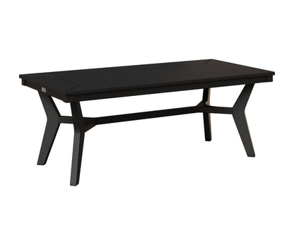 Berlin Gardens Mayhew Rectangular Coffee Table in Black