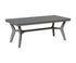 Berlin Gardens Mayhew Rectangular Coffee Table in Driftwood Gray
