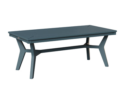Berlin Gardens Mayhew Rectangular Coffee Table in Slate
