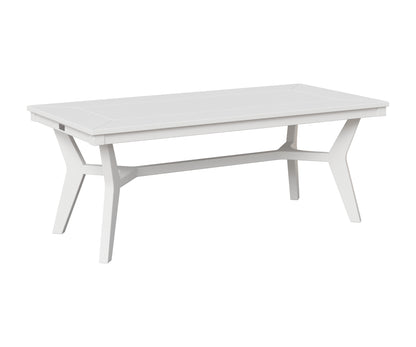 Berlin Gardens Mayhew Rectangular Coffee Table in White
