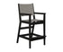 Berlin Gardens Mayhew Sling Bar Arm Chair in Black